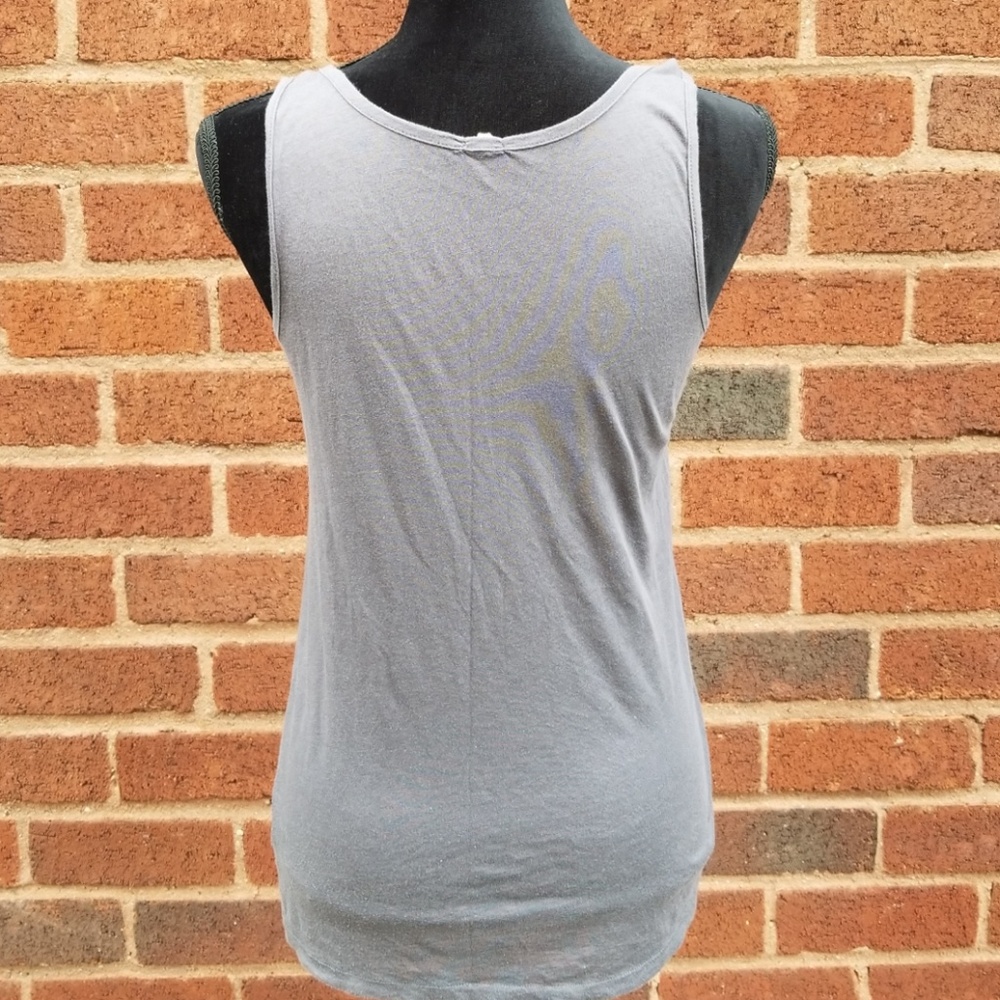 J Crew Sz XS Decorative Tank VGUC - Picture 4 of 5